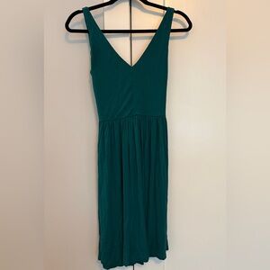 LOFT Teal Midi Dress